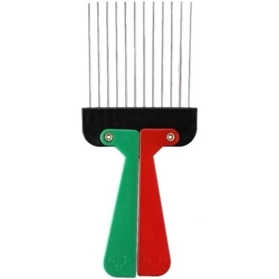 DENMAN Afro Comb Metal Folding