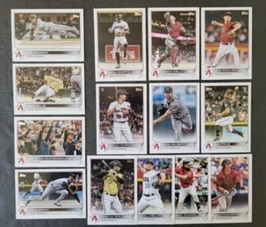 Arizona Diamondbacks Karten 2022 Topps Near Team Set 14 mit RCs Rookies - Bild 1 von 3