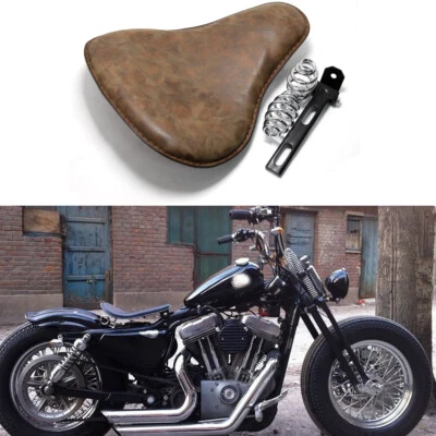 Soporte de resorte para Harley Davidson Dyna Super Glide FXD 3" asiento individual para motocicleta Foto 1 de 4