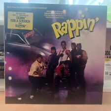 RAPPIN (1985)  SOUNDTRACK VINYL/COVER NM/EX PROMO STAMPED .