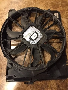 08 -13 BMW 328i 328 Coup Radiator Cooling Fan motor Complete Oem - Picture 1 of 11