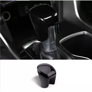 1PCS ABS Bright black Gear Shift Knob Cover Trim For Honda Accord 2023 - Foto 1 di 5