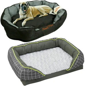 Camas ortopédicas para perros Jumbo Plus extra grandes con forma gruesa impermeable para mascotas - Imagen 1 de 44