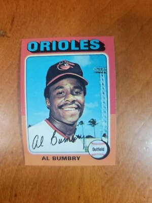 1975 Topps Mini #358 Al Bumbry Baltimore Orioles - NM-MT Mini - Image 1 of 2