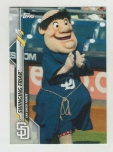 Swinging Friar 2020 TOPPS OPENING DAY MASCOT CARD #M-18 SAN DIEGO PADRES - Picture 1 of 1