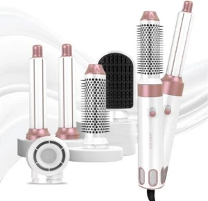 MIEARA 5-in-1 Negative Ion Hot Air Styler – Multifunctional Hair Dryer Brush ... - Picture 1 of 7