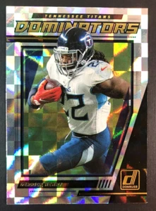 2021 Donruss Football Dominators Derrick Henry #D36 Tennessee Titans - Picture 1 of 2