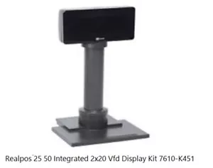 Realpos 25 50 Integrado 2x20 Vfd Display Kit 7610-K451 - Imagen 1 de 2