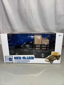 Dodge RAM 3500 1/18 Ertl RC2 1 Ton Dually Flatbed Dump Truck + Boxes Weil McLain - Picture 1 of 19