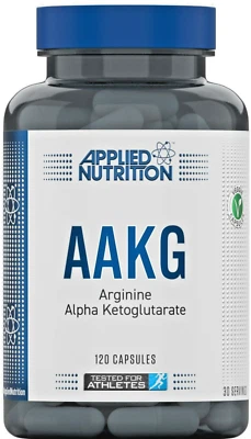 APPLIED NUTRITION AAKG 3200mg - Arginine Alpha Ketoglutarate Nitric Oxide Pre Workout Booster