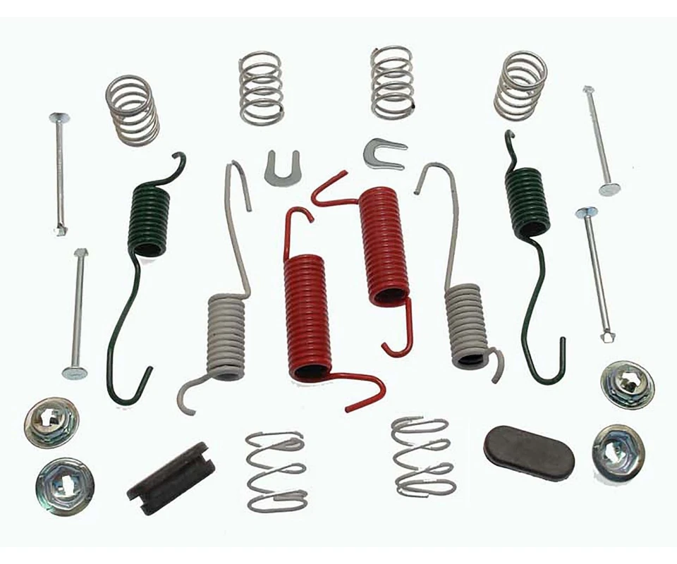 Kit de ferragens de freio a tambor traseiro Raybestos 1980 1981 1982 para 1979-1993 Ford Mustang - Imagem 1 de 1