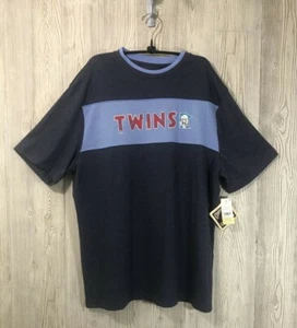 Genuine Merch Minnesota Twins Mens Multicolored Short Sleeve Tee Size XL MLB Nwt - Picture 1 of 6