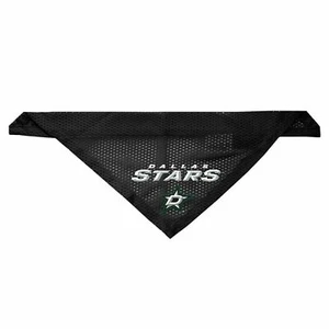 DALLAS STARS DOG CAT PET MESH JERSEY BANDANA NO-TIE SMALL/MEDIUM MEDIUM/LARGE - Picture 1 of 1