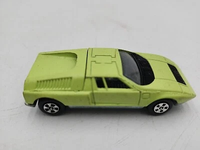 COCHE FUNDIDO A PRESIÓN ERTL MERCEDES BENZ C-111 VINTAGE, HONG KONG, VERDE ESCALA 1:64 Foto 1 de 4