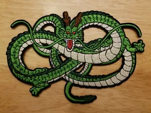 Dragon Ball Z Japanese Anime Shenron Dragon Iron/Sew-On Embroidered Patch M104 - Picture 1 of 4