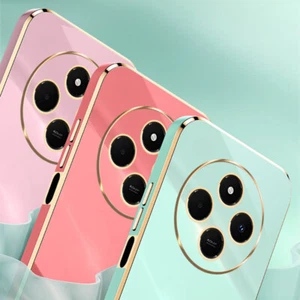 Para Xiaomi Redmi 14C 4G, Lujo Antigolpes Chapado Borde Gel Suave Estuche Cubierta - Imagen 1 de 12