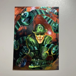 1995 Fleer Metal Batman Forever Surprise Package The Riddler Card #15 - Picture 1 of 2