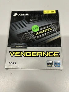 NEW Corsair Vengeance DDR3 8GB 2x4GB 1600MHz PC3-12800 Desktop RAM Memory DIMM - Picture 1 of 3