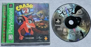 Crash Bandicoot 2: Cortex Strikes Back (PS1, 1996) Complete Free Shipping Tested - Picture 1 of 3