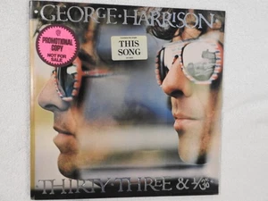 George Harrison "Thirty Three and 1/3" Pristine NEVER PLAYED 1976 First Edition! - Foto 1 di 9