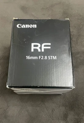 Canon RF 16mm f2.8 STM Lens - Image 1 of 4