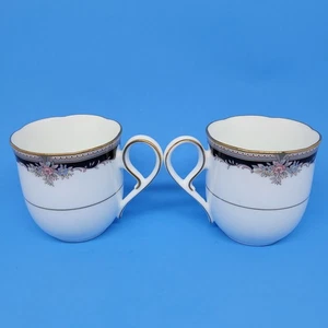 Noritake 9773 "Palais Royal" Set Of 2 Vintage 3 1/8" Cups Only No Saucers EC - Picture 1 of 9