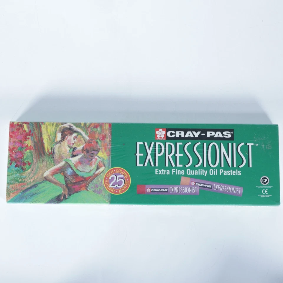 Sakura 25pc Cray-pas Expressionist Assorted Color Oil Pastel Set