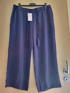 NEUe m. Etikett Adagio/Galeria Karstadt Damen Hose/Palazzo, Gr. XL/48, Blau, 7/8 - Bild 1 von 16