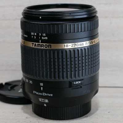 Tamron B008 18-270mm f/3.5-6.3 Di-II PZD VC AF Lens For Nikon DSLR *GOOD* Tested - Image 1 of 4