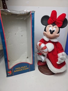 Disney Minnie Mouse Santa's Best ‘96 Vintage Christmas 20” Animated Figure - Picture 1 of 8