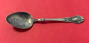 "Cuchara de recuerdo Whitman Memorial Building Walla Walla WA de plata esterlina 5,1 g3,5""" - Imagen 1 de 7