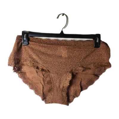 Aerie Womens Floral Lace Boybriefs Sz XXL Color Mocha NWT - Image 1 of 4