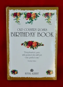 VINTAGE 1992: ROYAL ALBERT OLD COUNTRY ROSES KLEINES GEBURTSTAGSBUCH - KLEINER FEHLER! - Bild 1 von 6