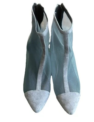 TOP SHOP (nock Off) Versión de Chanel Botines de Malla Talla 6/39 Foto 1 de 4