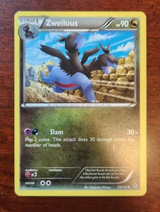 Uncommon Zweilous Pokemon Karte, Phantomkräfte Set 73/119 - Bild 1 von 2