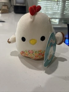 Squishmallows Fuzz A Mallows Oficial 5" Todd the Beige Gallo Nuevo con Etiquetas - Imagen 1 de 7