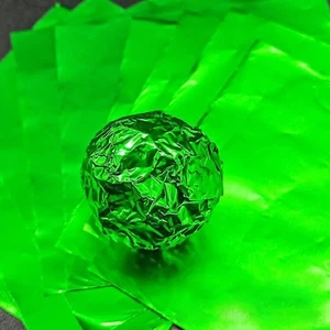 100Pcs Foil Candy Package Paper Chocolate Aluminum Candy Sugar Food Tin Pape-yg - Picture 1 of 21