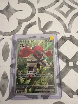 Jiutesto 128/086 Pokemon Karte Schwarze Blitze Illustration Rare - Bild 1 von 2