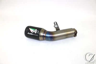 BMW S1000RR 2015 15 Austin Racing carbono GP1R escape silenciador deslizable Foto 1 de 4