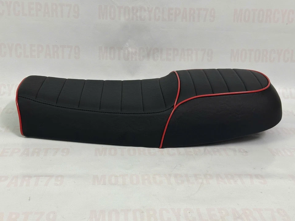 Honda CB350F 1972-1974 CB350 F F1 F2 bajo perfil doble pasajero asiento de motocicleta. Foto 1 de 4