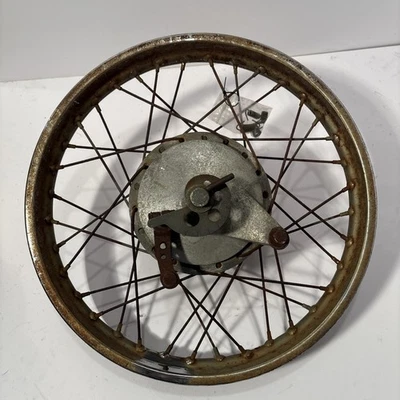 Indian MS175 MS 175 1975 1976 RUEDA TRASERA CUBO EJE FRENO TAMBOR ESPACIADOR MI MX MT Foto 1 de 4