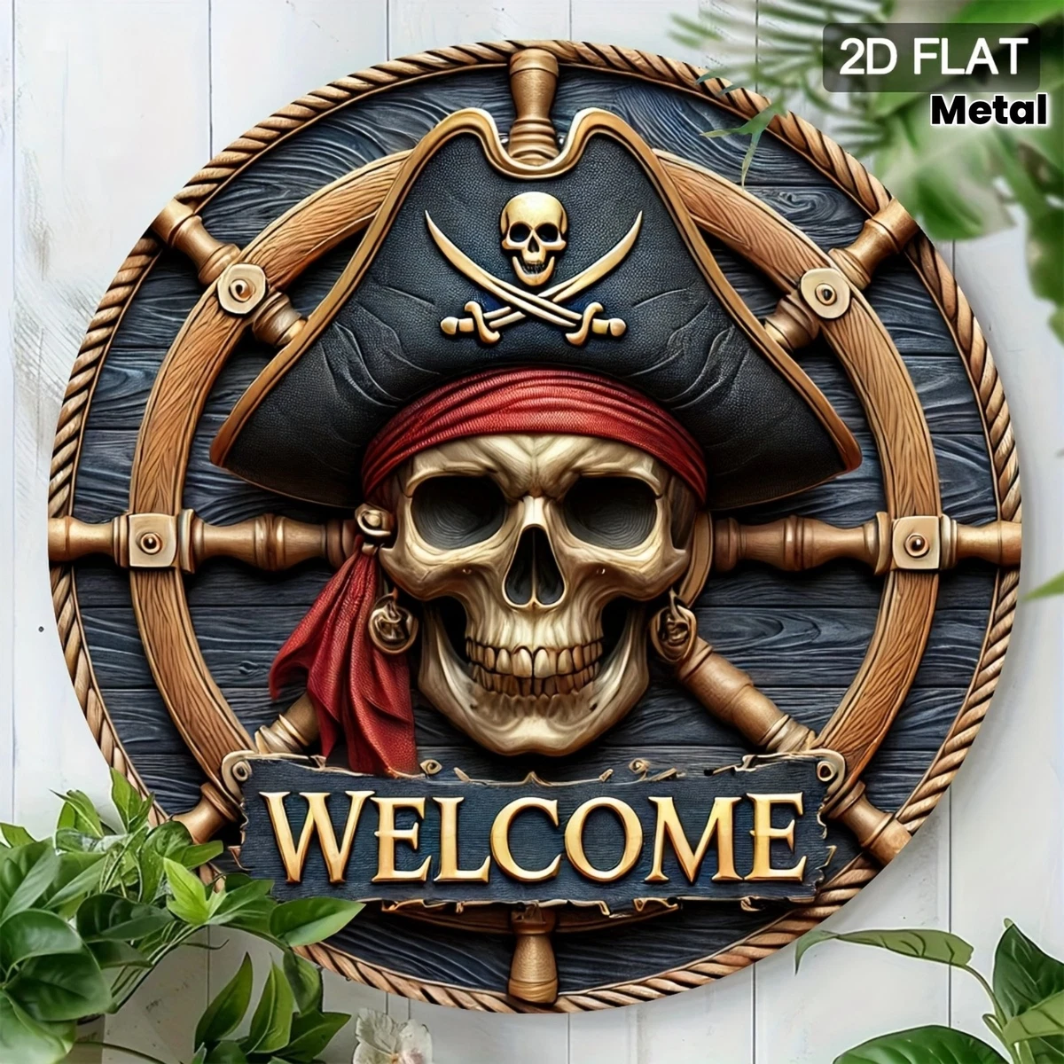 Marsui 11 Piezas De Decoración De Pared Náutica De Madera Para Decoración  De Pared, Incluye Red, image size:1200x1200