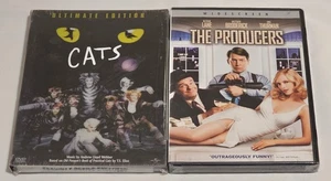 Cats Ultimate Edition Broadway Musical & The Producers DVD Factory Sealed NEW  - Picture 1 of 5