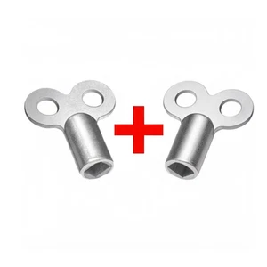 2x Heizkörper Entlüftungsschlüssel Vierkant 5mm Heizung Entlüfter Schlüssel - Bild 1 von 2