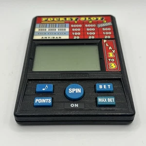 Vintage ‘90s RADICA Pocket Slots Electronic Handheld Game Model # 1370 WORKS D6 - Picture 1 of 5