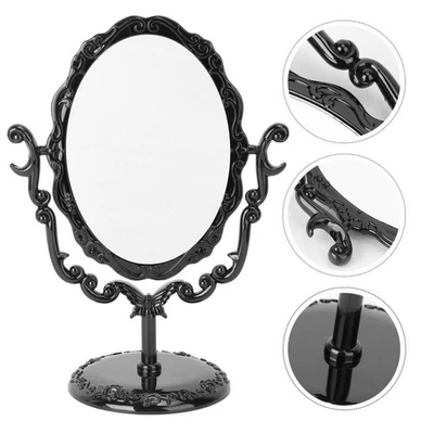  Dresser Mirror Table Top Vanity with Lights Small Vintage Mirrors - Image 1 of 4