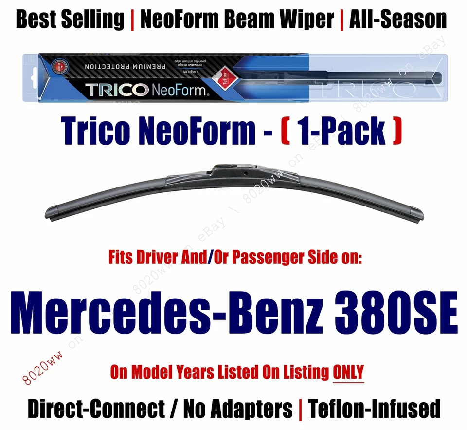 Limpiaparabrisas Super Premium NeoForm cantidad 1 para Mercedes-Benz 380SE 16210 1984-85 Foto 1 de 1