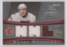 2006-07 Upper Deck Sweet Shot Sweet Stitches Triples /25 Alex Tanguay #SS-AT