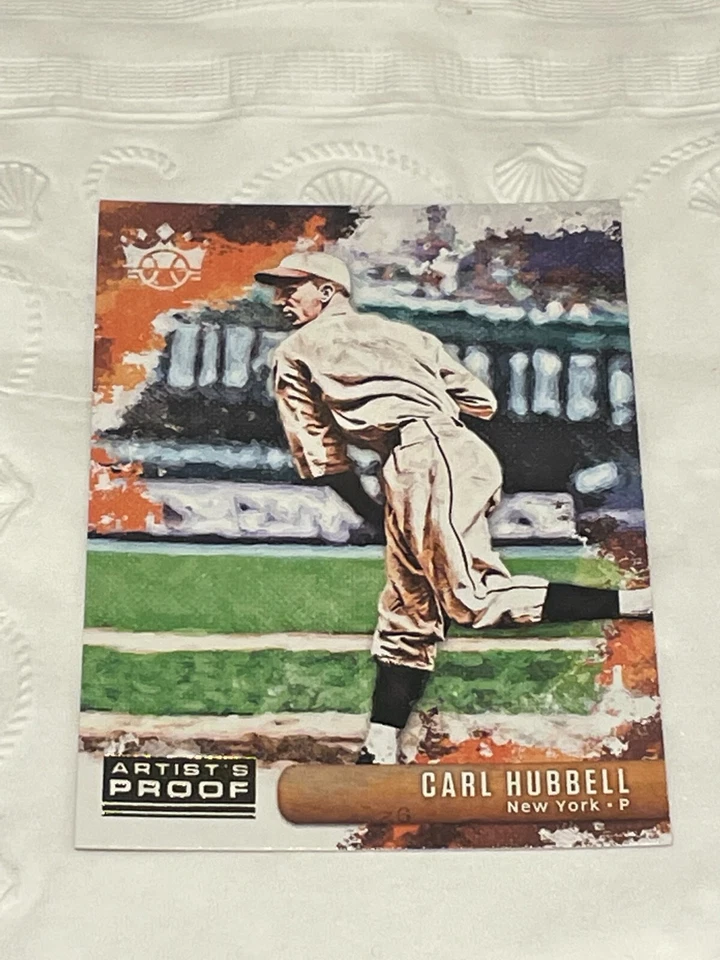 2019 Panini Diamond Kings Artist Proof Blue Carl Hubbell #23 HOF - Image 1 of 1