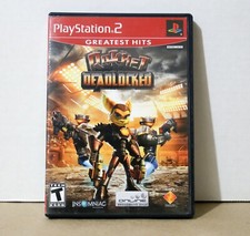 Ratchet Deadlocked NO Manual TESTED Sony Playstation 2 PS2 NTSC